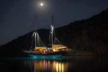 7 kabinli Fethiye mavi yolculuk teknesi Gulet Cheers