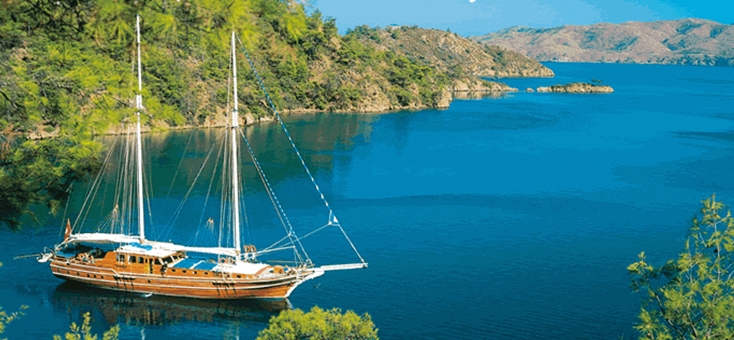 Mavi yolculuk sezonu başladı.. Marmaris'te yelkenler fora!