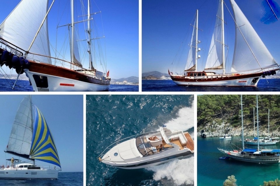 Types of Yachts and Charter Costs